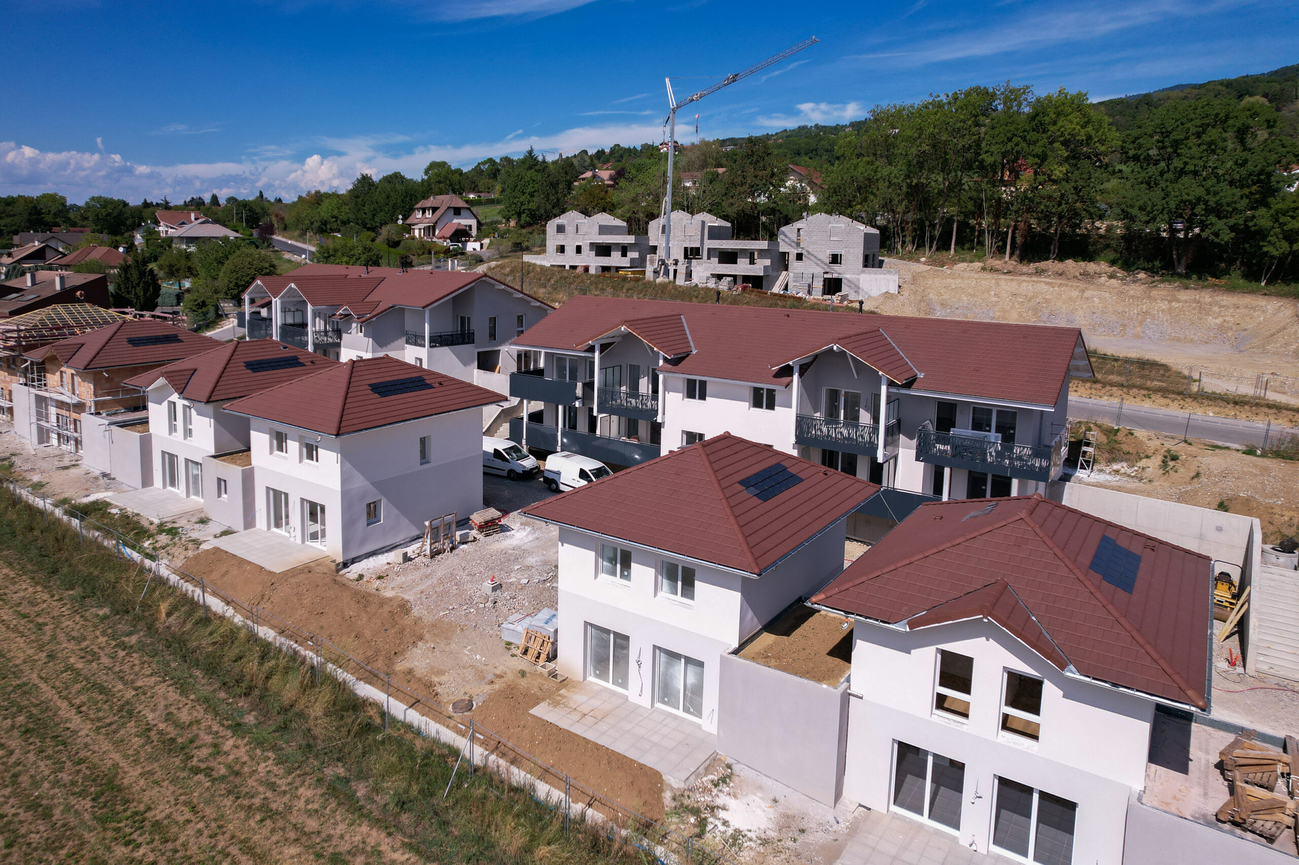 Chantier- promotion Edelis-1 Photo drone- promotion immobilière