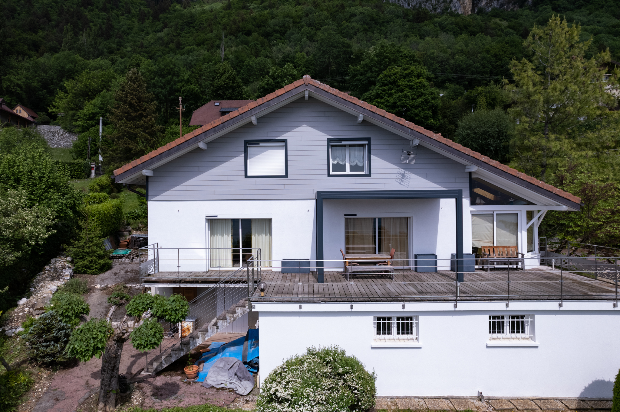 Maison Veyrier du lac Immobilier annecy- photo drone